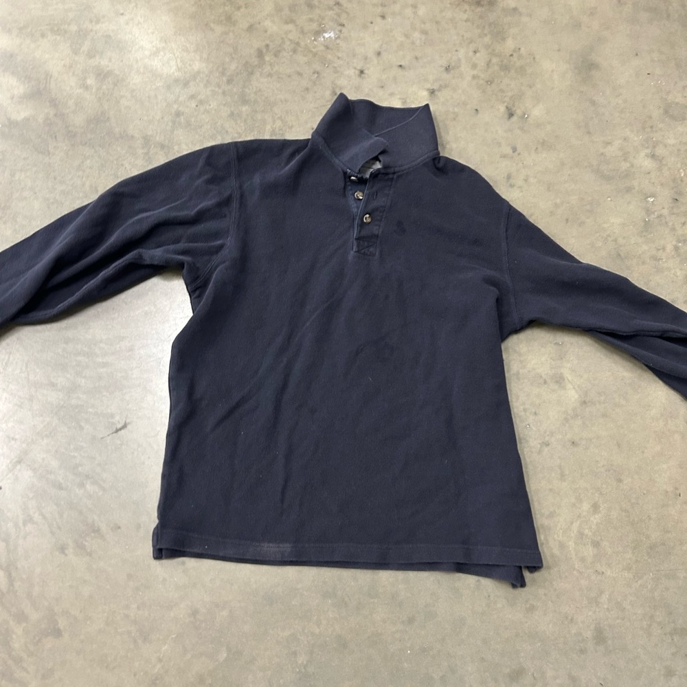 Eddie Bauer Men's Navy Polo Shirt